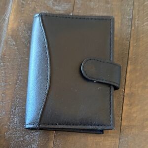 Black Leather Wallet